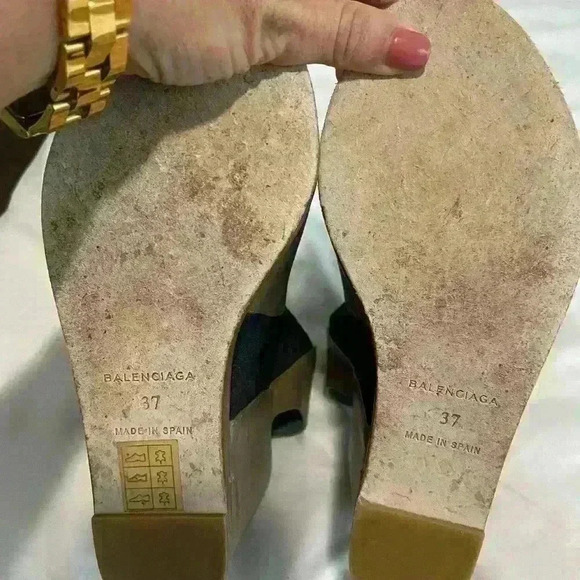 Balenciaga "Sky High" Wedges size 37 - Picture 11 of 15